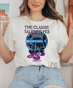 The Classic Tales Of YES Tour 2023 24 T Shirt 3 The Classic Tales Of YES Tour 2023 24 T Shirt