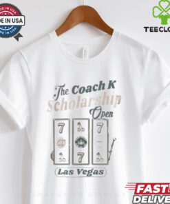 The Coach K Scholarship Open Las Vegas Shirt 2 The Coach K Scholarship Open Las Vegas Shirt