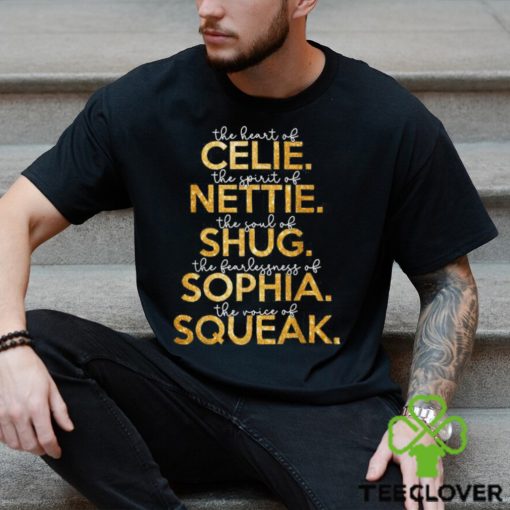 The Color Purple Movie Film Celie Nettie Shug Sophia Squeak T Shirt