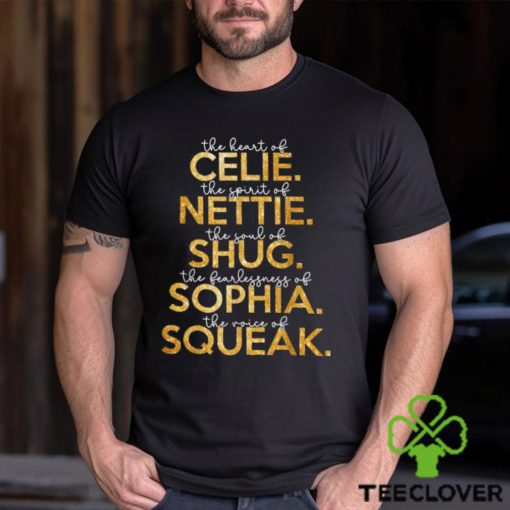 The Color Purple Movie Film Celie Nettie Shug Sophia Squeak T Shirt