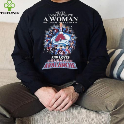 The Colorado Avalanche Nhl Champions 27th Anniversary Signature Thank You For The Memories Shirt