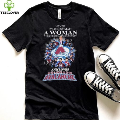 The Colorado Avalanche Nhl Champions 27th Anniversary Signature Thank You For The Memories Shirt