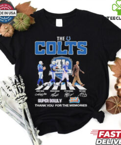 The Colts Abbey Road Abbey Road 41 Season 1984 2025 Signatures Shirt