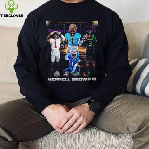 The Commitment July 21 Vernell Brown III shirt