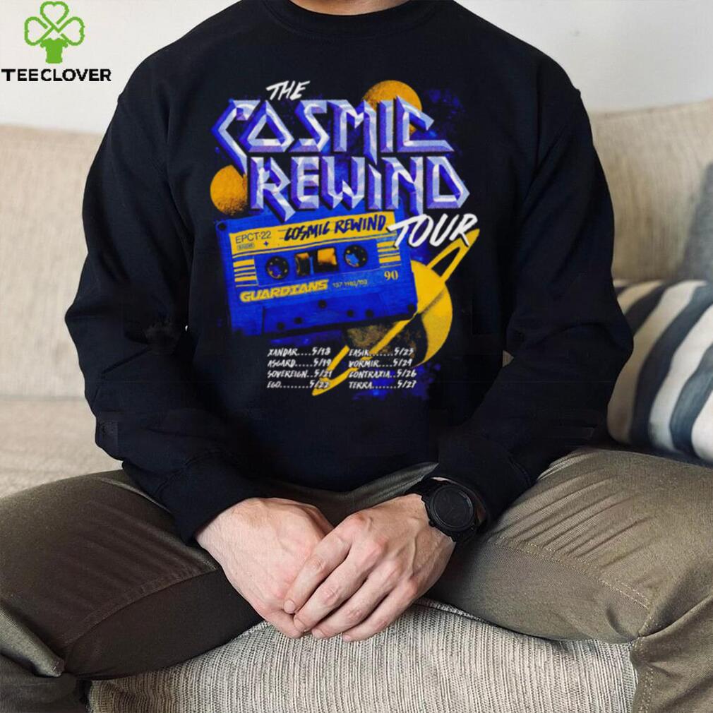 The Cosmuc Rewind Tour Guardians retro shirt The Cosmuc Rewind Tour Guardians retro shirt