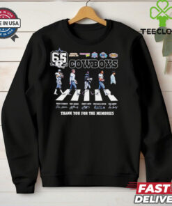 The Cowboys 1960 2025 Super Bowl 65th Anniversary team players shirt
