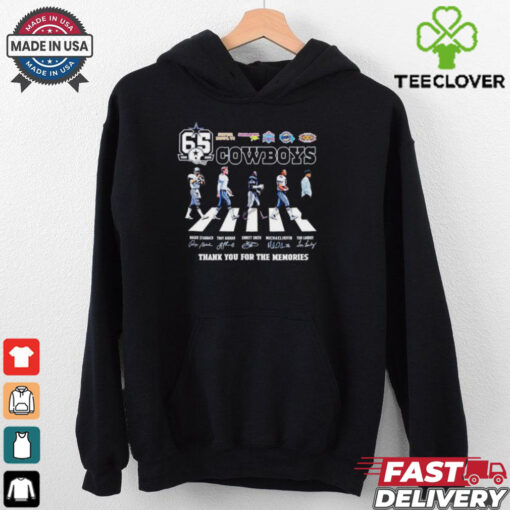 The Cowboys 1960 2025 Super Bowl 65th Anniversary team players shirt
