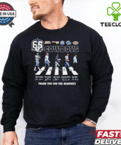 The Cowboys 1960 2025 Super Bowl 65th Anniversary team players shirt