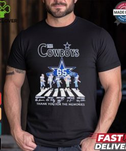 The Cowboys 65 Years Of 1960 2025 Thank You For The Memories T Shirt