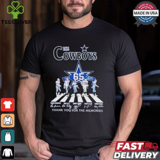 The Cowboys 65 Years Of 1960 2025 Thank You For The Memories T Shirt