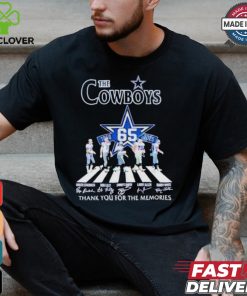 The Cowboys 65 Years Of 1960 2025 Thank You For The Memories T Shirt