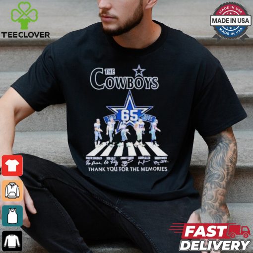 The Cowboys 65 Years Of 1960 2025 Thank You For The Memories T Shirt