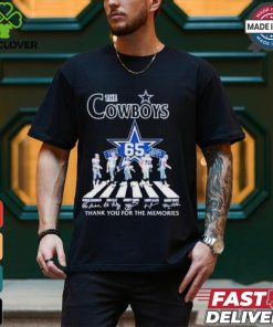 The Cowboys 65 Years Of 1960 2025 Thank You For The Memories T Shirt