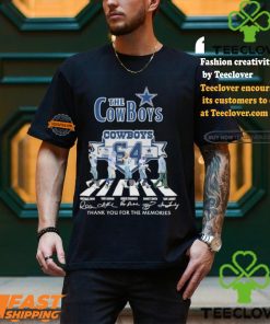 The Cowboys Abbey Road 64th Anniversary 1960 2024 Thank You For The Memories Signatures Shirt
