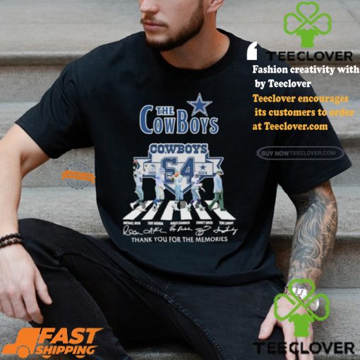 The Cowboys Abbey Road 64th Anniversary 1960 2024 Thank You For The Memories Signatures Shirt