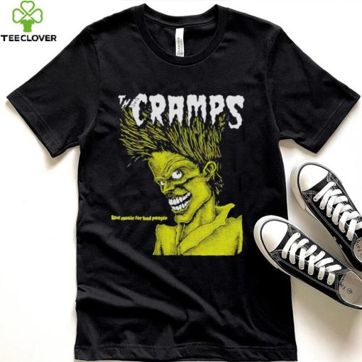 The Cramps bad music for bad people Green Man shirt