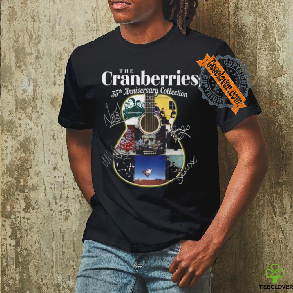 The Cranberries Rock Band 35th Anniversary Collection T Shirt The Cranberries Rock Band 35th Anniversary Collection T Shirt