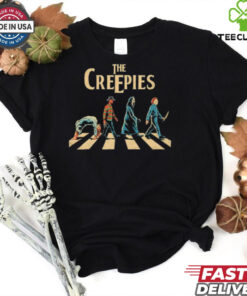 The Creepies Abbey Road horror characters shirt 1 The Creepies Abbey Road horror characters shirt