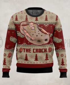 The Crock The Rock Meme Ugly Sweater
