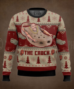 The Crock The Rock Meme Ugly Sweater
