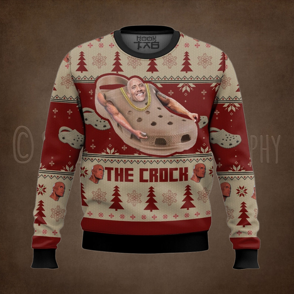 The Crock The Rock Meme Ugly Sweater The Crock The Rock Meme Ugly Sweater