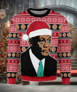 The Crying MJ Ugly Christmas Sweater Xmas Gift Men And Women Christmas Sweater