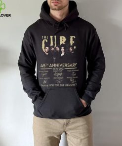 The Cure 45th Anniversary 1978 – 2023 Thank You For The Memories Shirt 2 The Cure 45th Anniversary 1978 – 2023 Thank You For The Memories Shirt