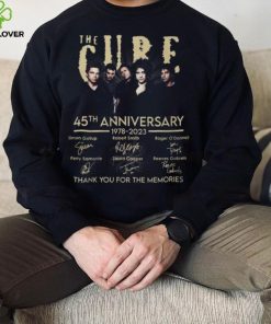The Cure 45th Anniversary 1978 – 2023 Thank You For The Memories Shirt 4 The Cure 45th Anniversary 1978 – 2023 Thank You For The Memories Shirt
