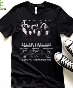 The Cure Announce 2023 Shows Of A Lost World The Twilight Sad Thank You Memories Shirt