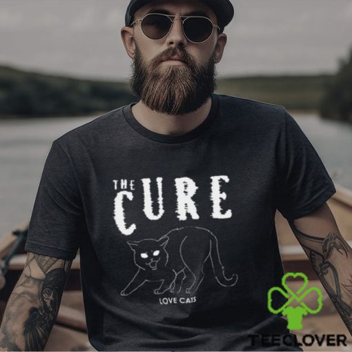 The Cure Love Cat, The Cure Band T shirt