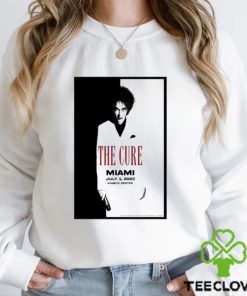 The Cure Miami July 1 2023 Kaseya Center Poster shirt