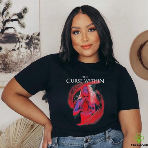 The Curse Within Bleeding Heart Angel T Shirt