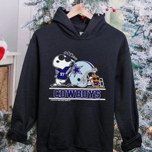 The Dallas Cowboys Joe Cool And Woodstock Snoopy Mashup hoodie, sweater, longsleeve, shirt v-neck, t-shirt