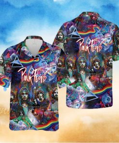 The Dark Side of the Moon Hawaii Summer Hawaiian Style Music Band For Fan Short Sleeve Shirt