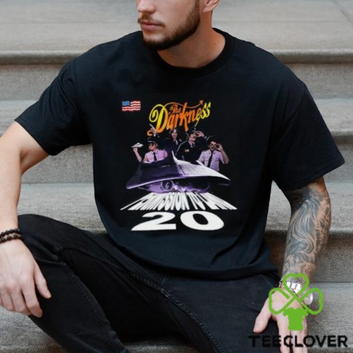 The Darkness 2023 Concert To Land 20 Tour Shirt