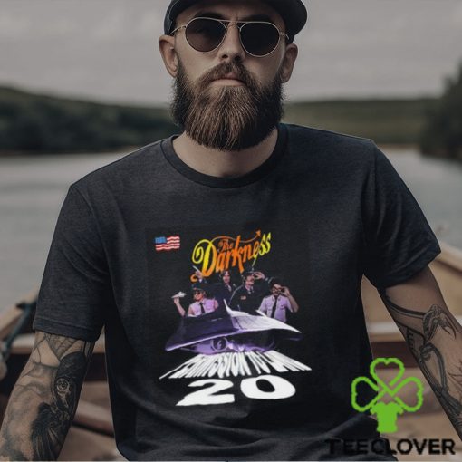 The Darkness 2023 Concert To Land 20 Tour Shirt