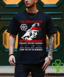 The Deer Hunter 46th Anniversary 1978 2024 Thank You For The Memories T Shirt