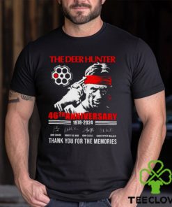 The Deer Hunter 46th Anniversary 1978 2024 Thank You For The Memories T Shirt