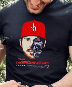 The Degrominator jacob degrom face signature Texas hoodie, sweater, longsleeve, shirt v-neck, t-shirt