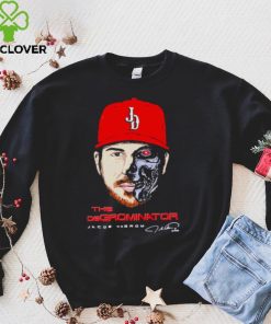 The Degrominator jacob degrom face signature Texas hoodie, sweater, longsleeve, shirt v-neck, t-shirt