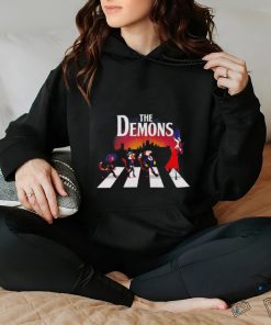 The Demons Hazbin Hotel walking across shirt