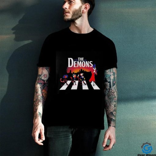 The Demons Hazbin Hotel walking across shirt