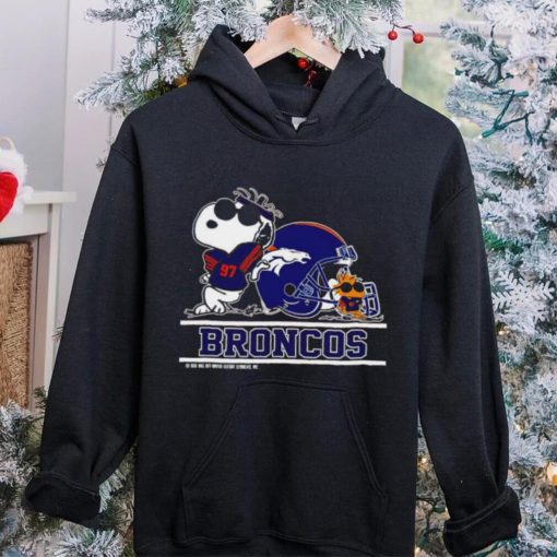 The Denver Broncos Joe Cool And Woodstock Snoopy Mashup hoodie, sweater, longsleeve, shirt v-neck, t-shirt