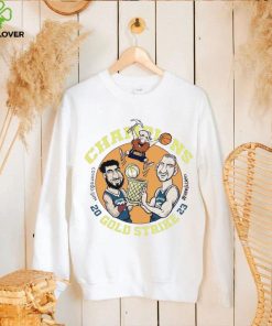 The Denver Nuggets Champions 2023 Gold Strike cartoon shirt