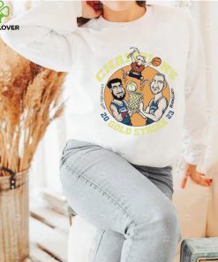 The Denver Nuggets Champions 2023 Gold Strike cartoon shirt