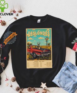 The Deslondes Summer Tour 2024 Poster shirt
