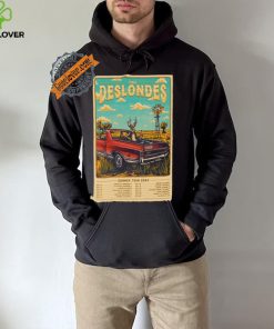 The Deslondes Summer Tour 2024 Poster shirt