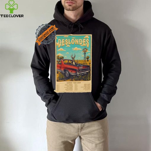 The Deslondes Summer Tour 2024 Poster shirt