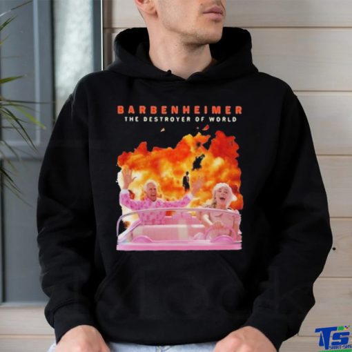 The Destroy Of World Barbenheimer Movie 2023 Shirt