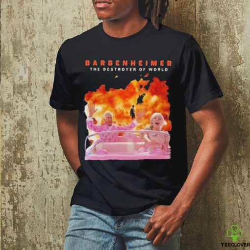 The Destroy Of World Barbenheimer Movie 2023 Shirt